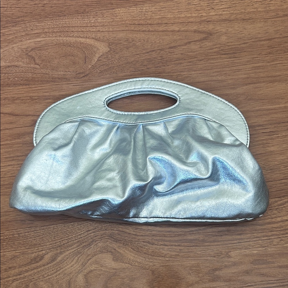 Silver Hand Bag